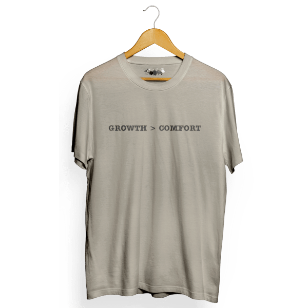 Growth Over Comfort Luxury Tee - Image 4