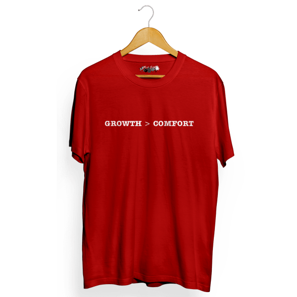 Growth Over Comfort Luxury Tee - Image 2