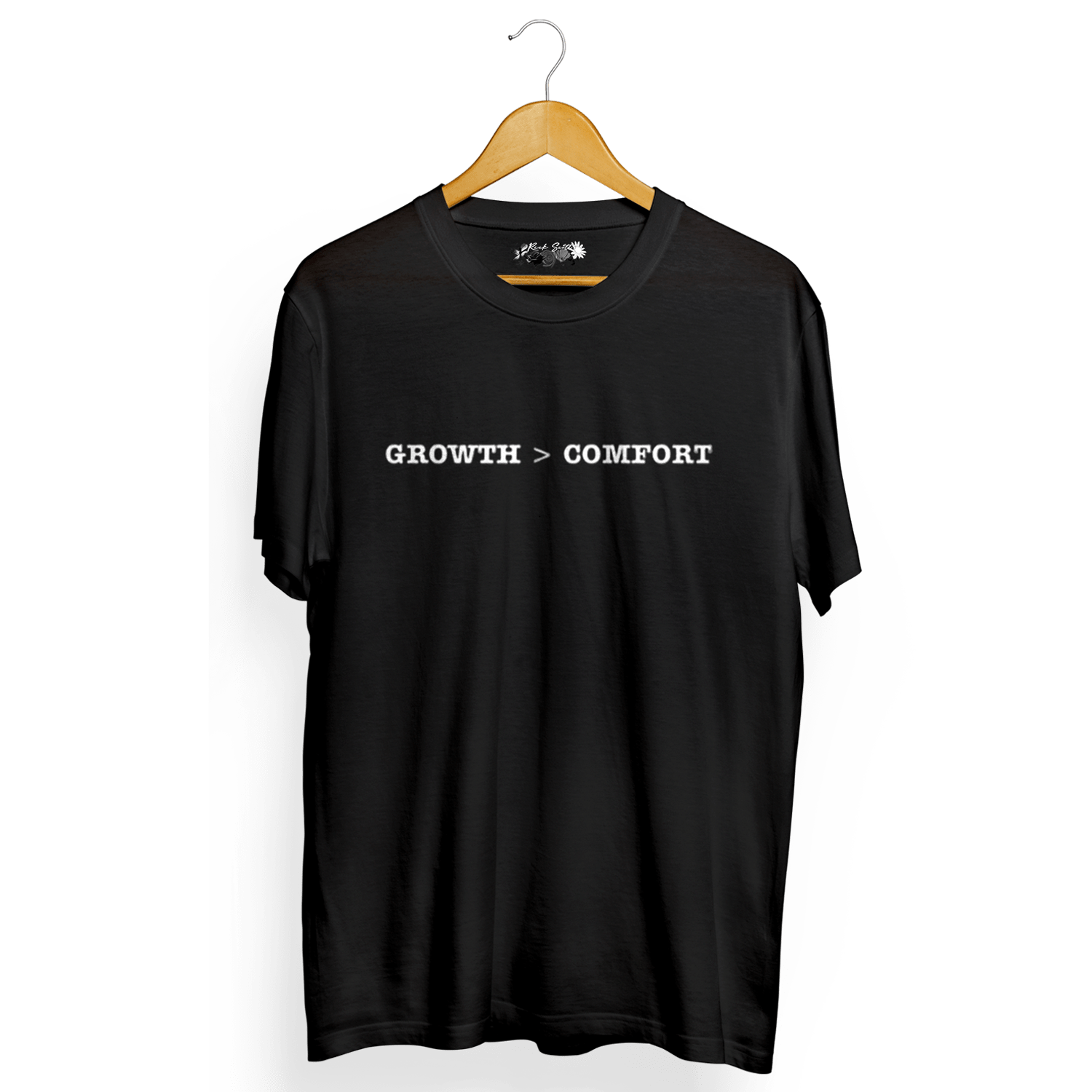 Growth Over Comfort Luxury Tee